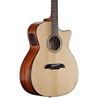 Los mejores  - Alvarez ag60cear Grand Auditorium Guitarra acústica con cutaway electrificada Ed Armrest